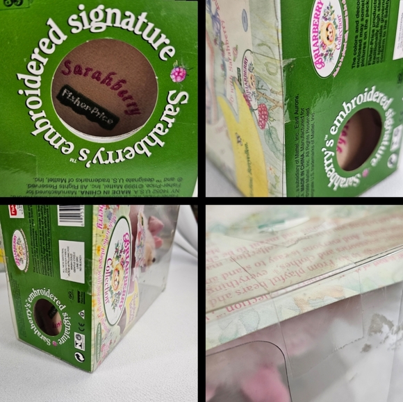 Vtg 1999 Fisher-Price Briarberry SARAHBERRY Bear - Picture 10 of 13